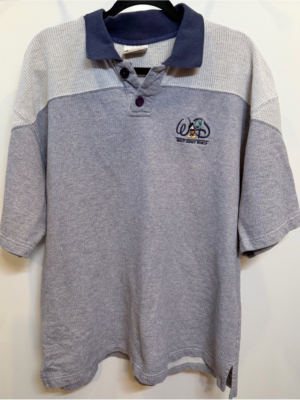 VINTAGE DISNEY WDW Mickey Mouse Golf Polo Short Sleeve Shirt
